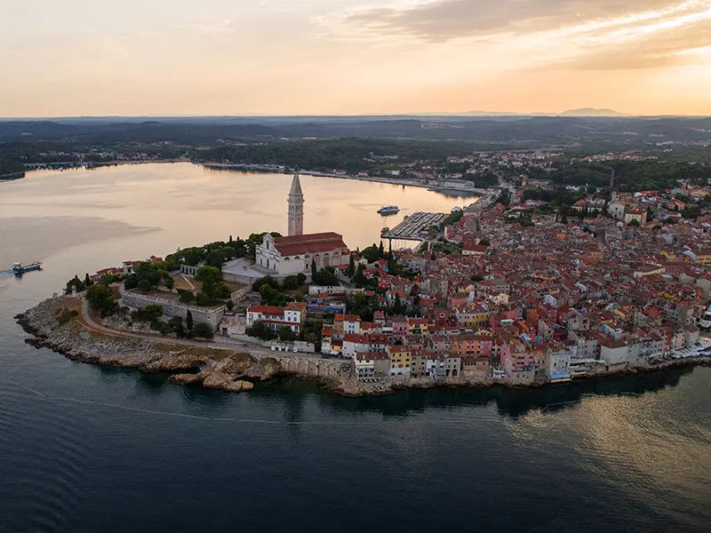Pogled na Rovinj Istra Hrvatska