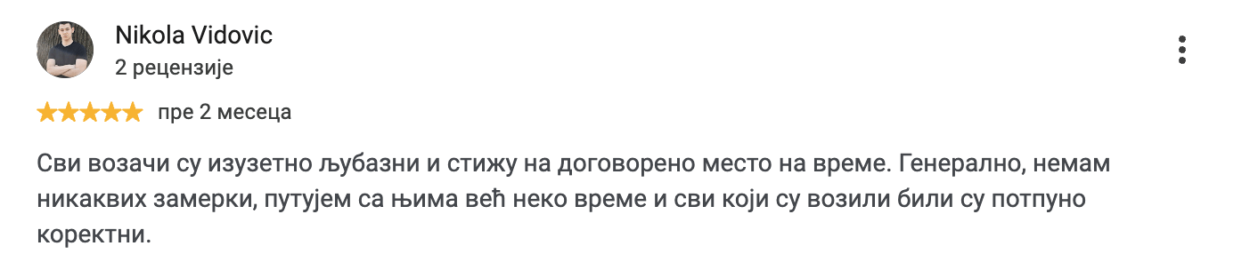 Nikola Vidovic Dream Team Travel iskustvo