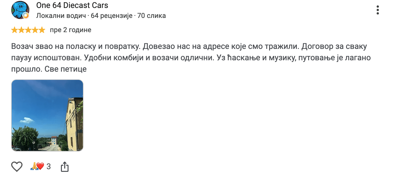 One 64 Dream Team Travel iskustvo